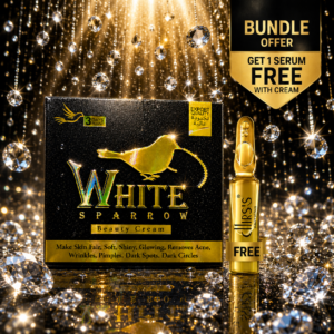 White sparrow beauty cream with free ampoule