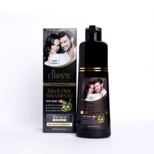 Chirs's Hair Color Shampoo Natural Black