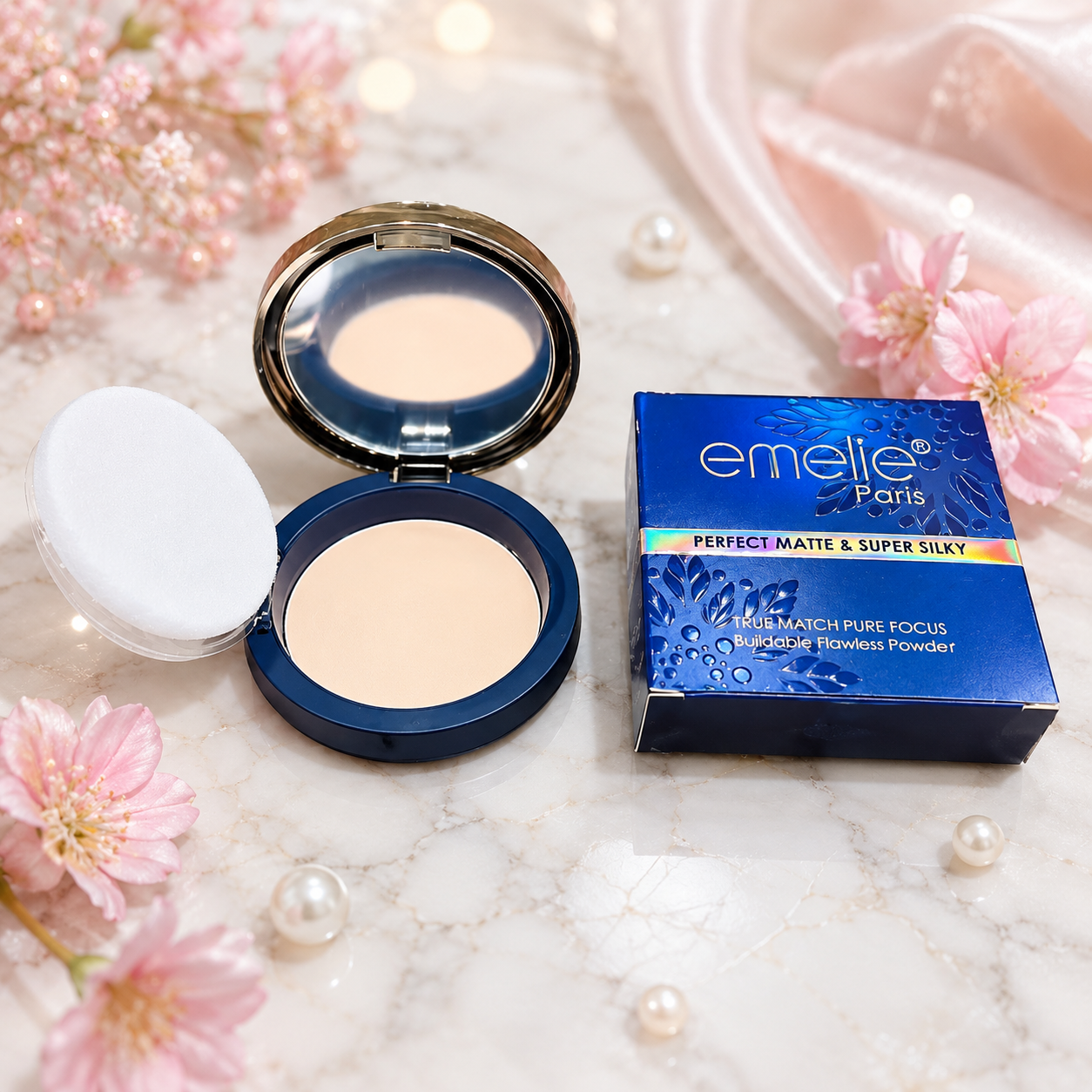 Emellie Paris Perfect Mate & Super Silky Flawless Powder - Image 2