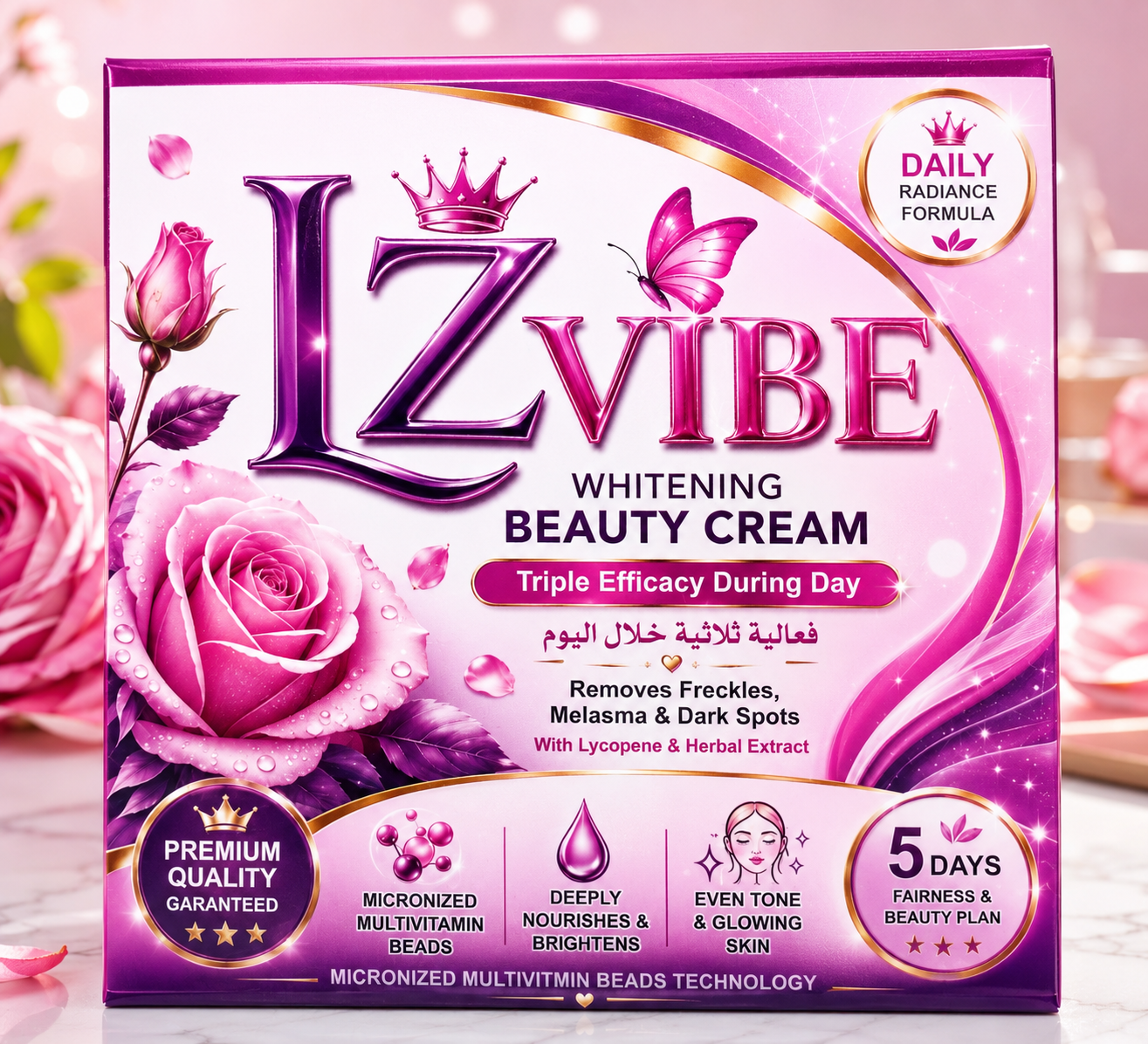 Lzvibe Whitening Beauty Cream