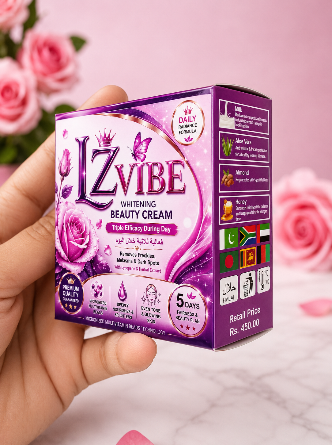 Lzvibe Whitening Beauty Cream - Image 2