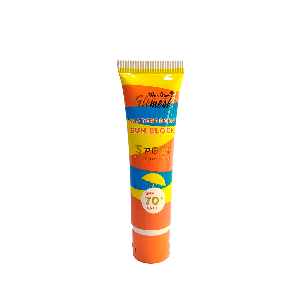 Glomesh Sunblock Skin Care WaterProof & Anti Dark Spots SPF 70 50ml - Image 2