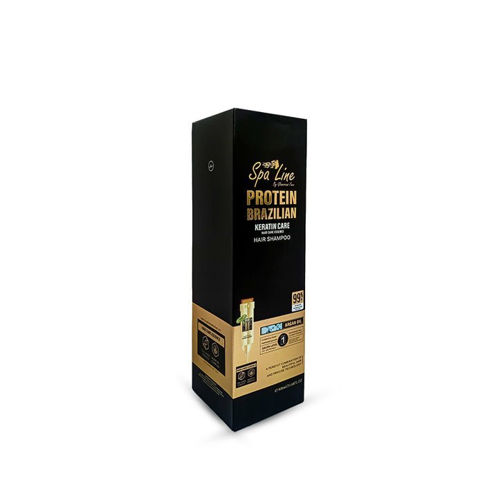 Glamourous Face Spa Line Protein Brazilian Keratin Care Hair Shampoo, 900ml - Image 3
