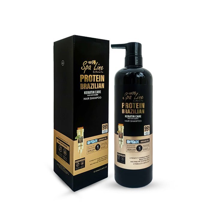Glamourous Face Spa Line Protein Brazilian Keratin Care Hair Shampoo, 900ml - Image 2