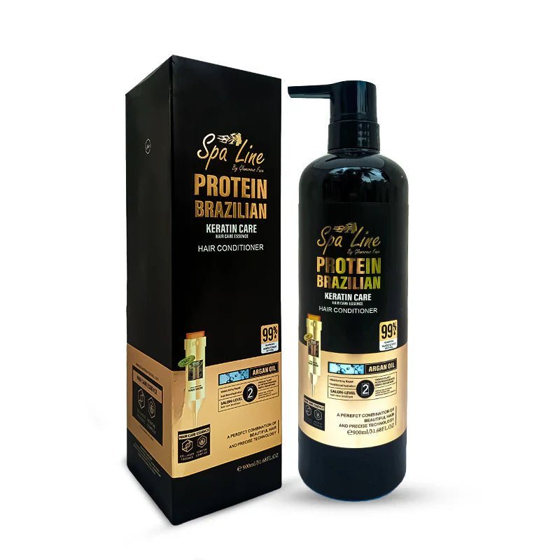 Glamourous Face Spa Line Protein Brazilian Keratin Care Hair Conditioner, 900ml - Image 2