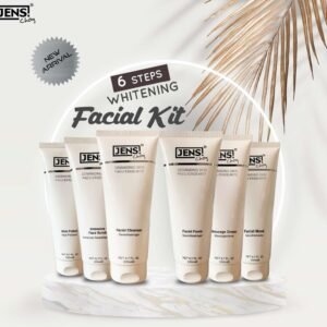 Jens Choy 6 Steps White Facial Kit - 200ml Each,wash in 100ml